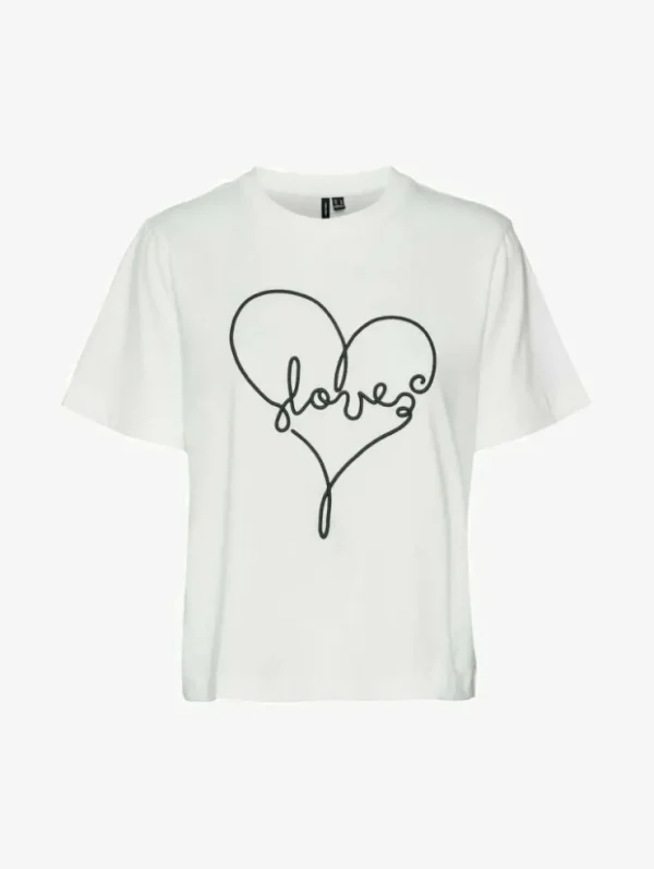 Mujer Emilio Iglesias Camiseta bordada M/C, Vero Moda