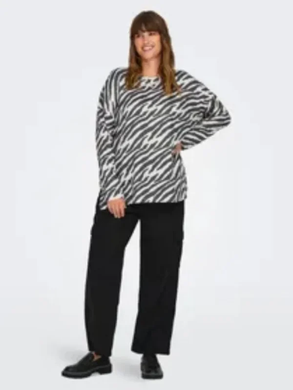 Mujer Emilio Iglesias Camiseta estampado animal print, Only Carmakoma