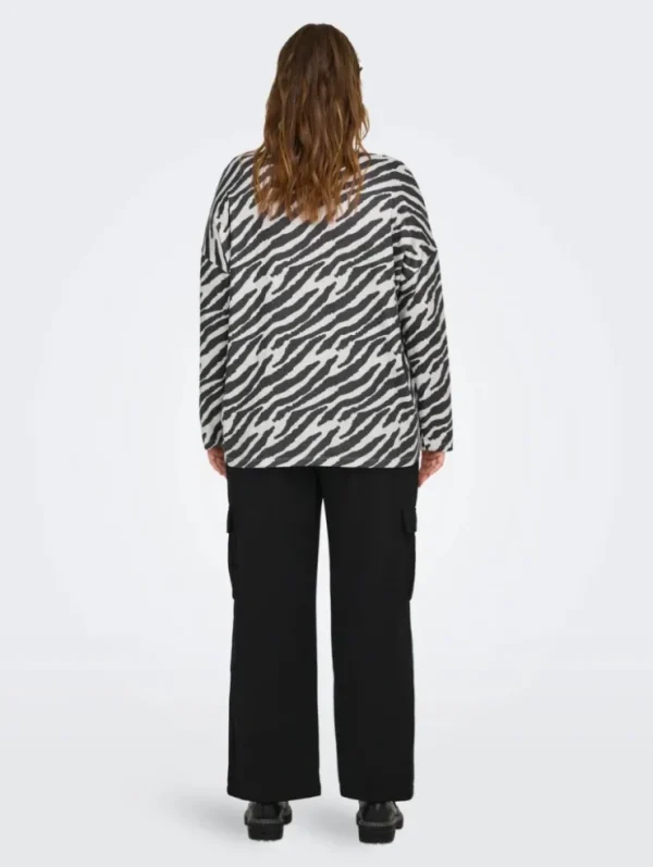 Mujer Emilio Iglesias Camiseta estampado animal print, Only Carmakoma