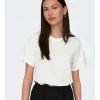Mujer Emilio Iglesias Camiseta lisa manga corta, JDY