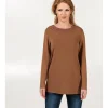 Mujer Emilio Iglesias Camiseta lisa manga larga