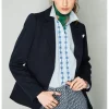 Mujer Emilio Iglesias ·M25 Blazer de punto lisa con solapa