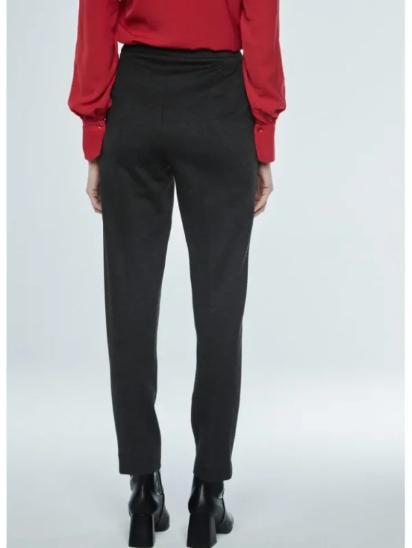 Mujer Emilio Iglesias Pantalón de traje liso corte pitillo