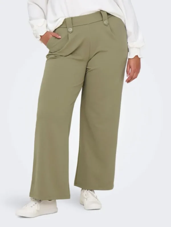 Mujer Emilio Iglesias Pantalón pernera ancha, Only Carmakoma