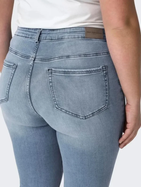 Mujer Emilio Iglesias Pantalón vaquero corte flare, Only Carmakoma