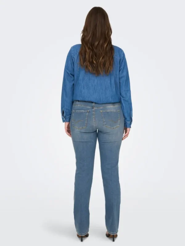 Mujer Emilio Iglesias Pantalón vaquero corte recto, Only Carmakoma