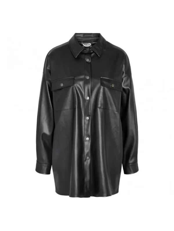 Mujer Emilio Iglesias Sobrecamisa ecopiel lisa, Noisy May