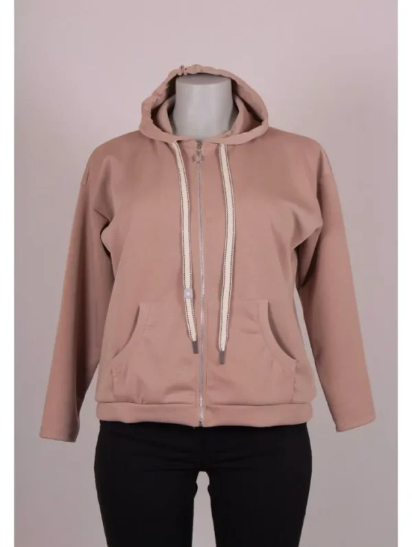 Mujer Emilio Iglesias Sudadera cremallera con capucha