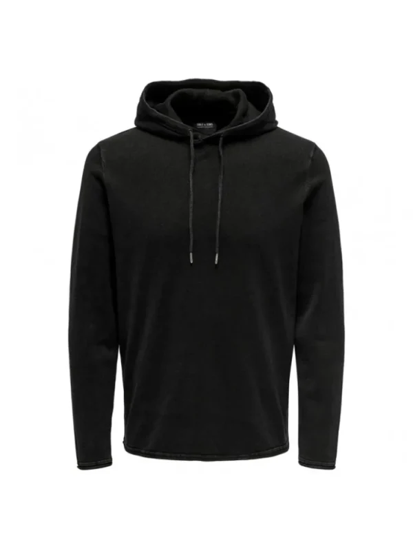 Hombre Emilio Iglesias Sudadera lisa con capucha