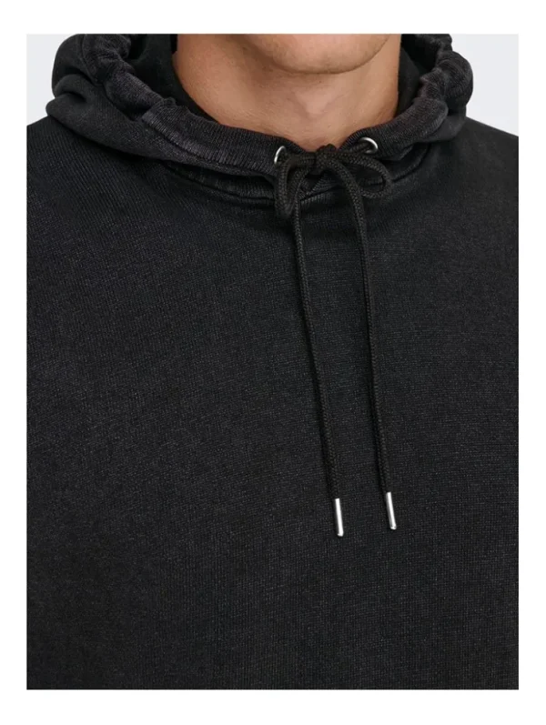 Hombre Emilio Iglesias Sudadera lisa con capucha