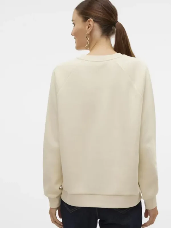 Mujer Emilio Iglesias Sudadera lisa detalle ojales, Vero Moda