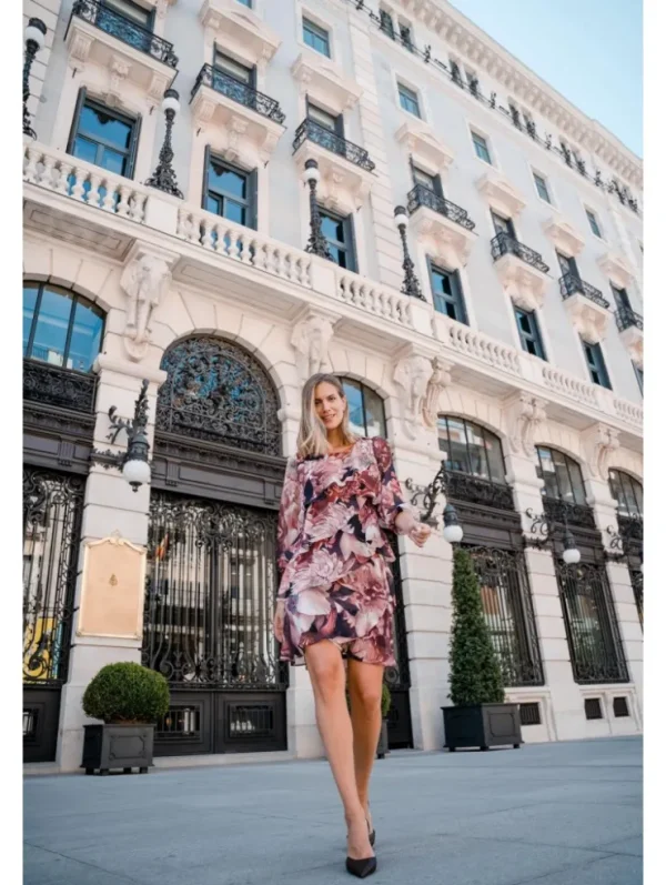 Mujer Emilio Iglesias Vestido patty estampado, La Musa Woman